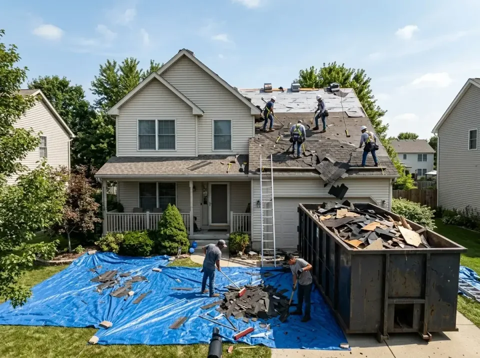 roof-replacement-debris-remova-004 — frequently asked questions, Cheapest Dumpster Rentals in Middleburg, FL